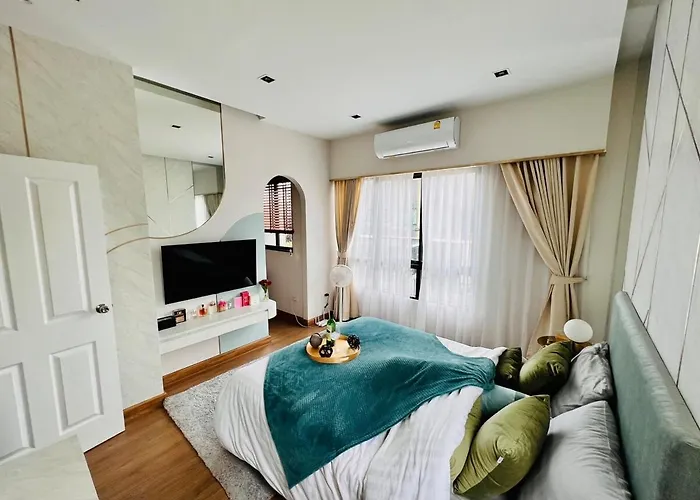 بيت للعطل Happy House With Free Parking By Luna بانكوك